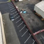 commercial paving parking lot